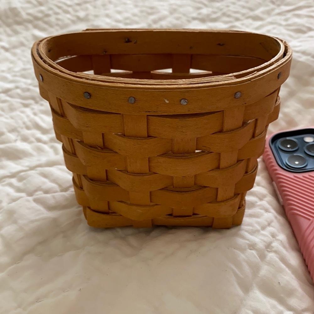 Mini Longaberger Hanging Basket
